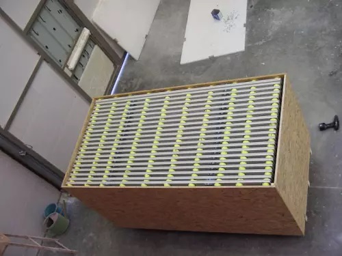 Module de plancher pour l'op&eacute;ra Bastille r&eacute;alis&eacute; en composite