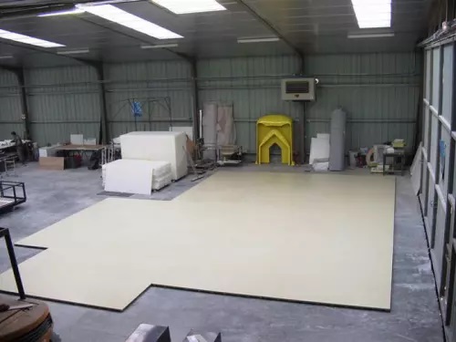 Plancher de l'op&eacute;ra Bastille r&eacute;alis&eacute; en composite