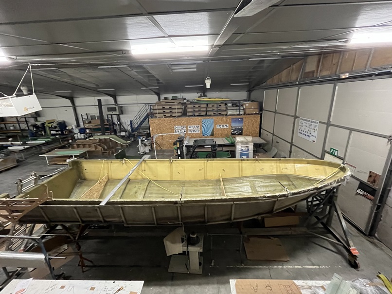 Moule de coque de bateau de servitude