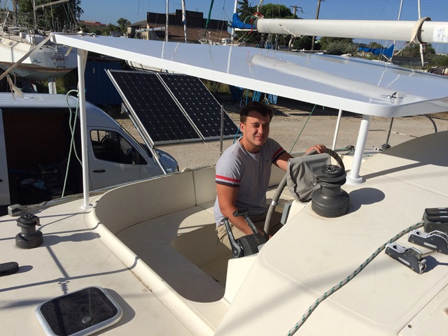 Toit de bateau en composite